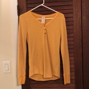 Mustard Yellow Long Sleeved Thermal
